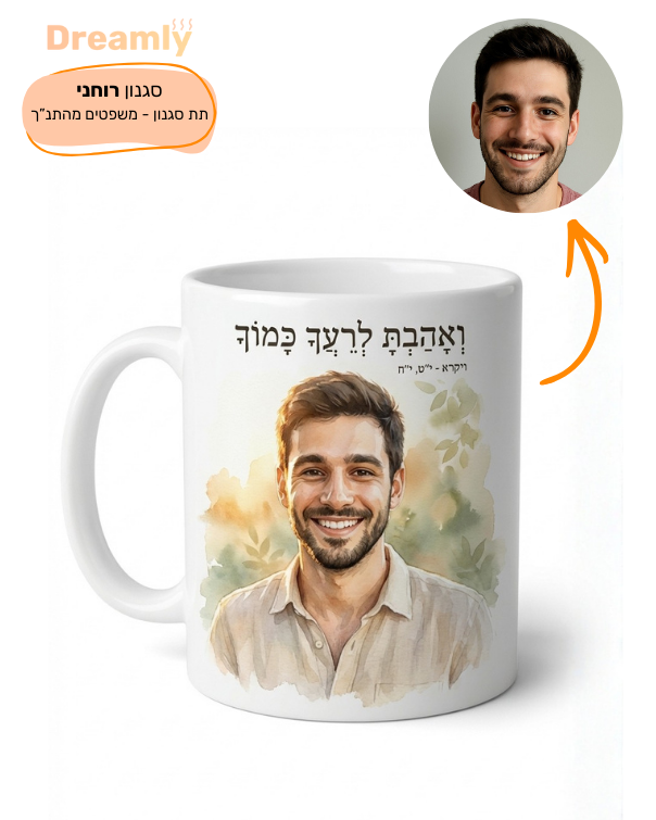 סט ספלים מעוצבים בהתאמה אישית